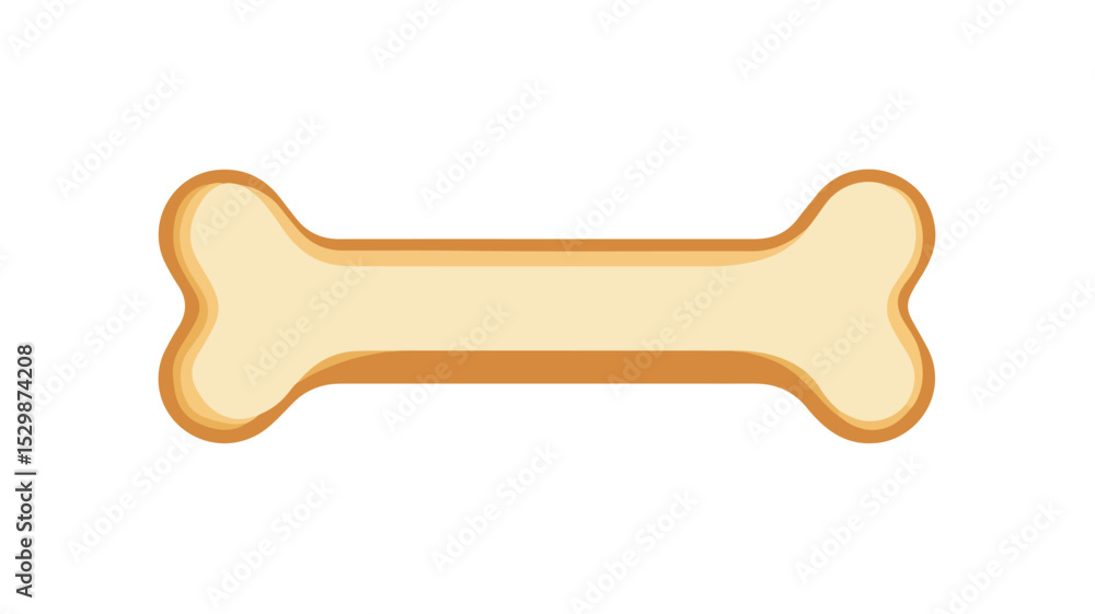 Dog Bone Flat Design Vector Illustration Icon for Pets and Animals in Modern Graphic Style Dog Bone Flat Design Vector Illustration Icon for Pets and Animals in Modern Graphic Style