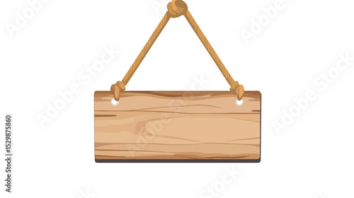 Modern Hanging Sign Icon Vector Isolated on Transparent Background for Design Projects