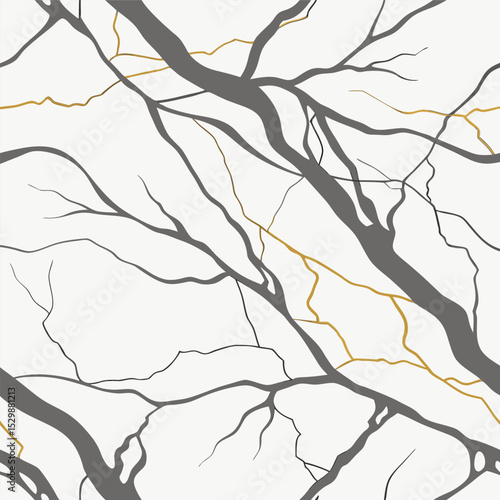 Elegant Gold and Grey Marble Design for Luxury Branding Projects ideal for backgrounds, patterns and textures