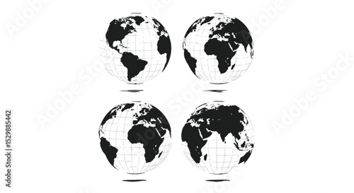 A Look at the World in Various Perspectives Geographic Views and Locations