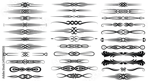 Variety of Decorative Divider Designs with Intricate Patterns and Artistic Styling Ideas
