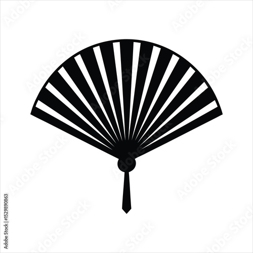 Cultural Handheld Fan for Summer Fashion