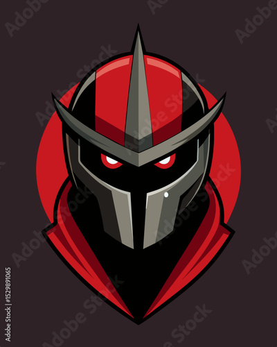 At first glance it seemed like a harmless helmet but its true purpose was far more insidious.. Vector illustration