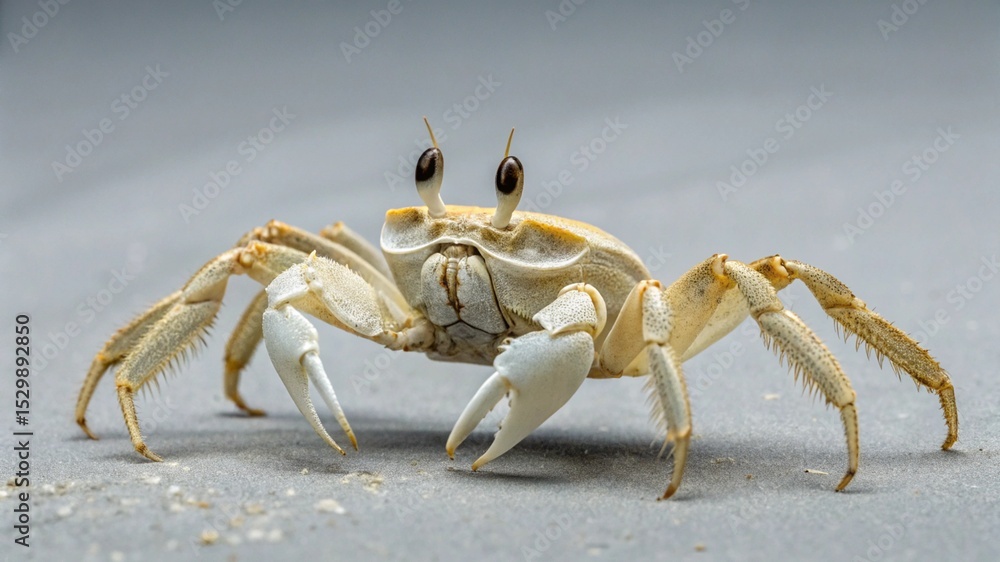 Fototapeta premium Ghost Crab on studio background