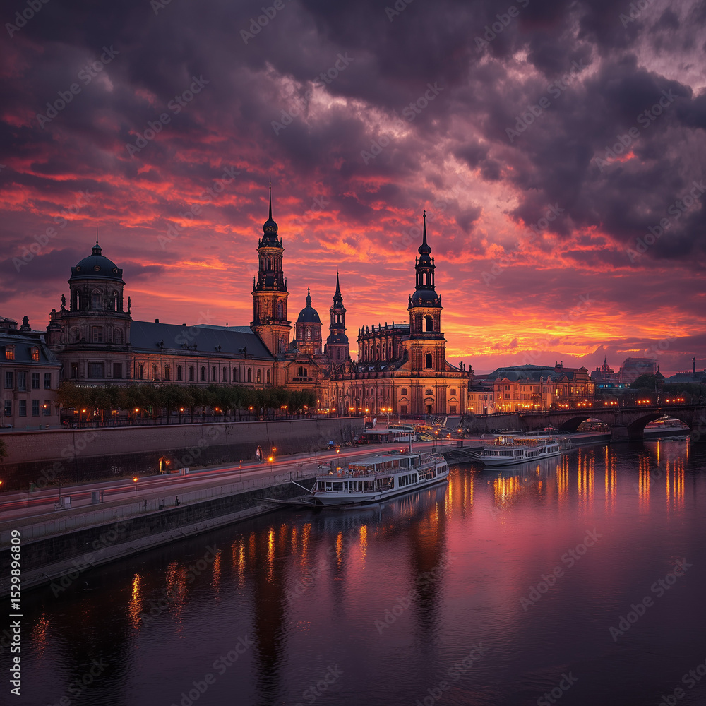 Fototapeta premium dresden, sachsen,, elbe, brücke, architektur, prag, stadt, fluss, europa, bauwerk, wasser, burg, pueblo, brücke, kirche, anreisen, orientierungspunkt, alt, emporragen, tschechisch, stockholm, moldau,