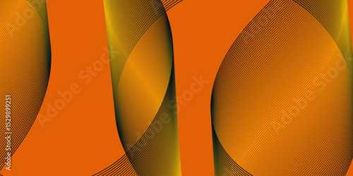 Abstract color flowing wave with stylized blended line art background, violet and red orange color effect modern and futuristic glowing line geometric curve shape with blend effect texture background.
