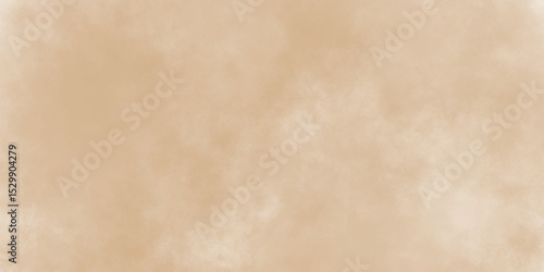 Abstract beige background with smooth and soft grungy vintage paper texture distressed watercolor for minimalist design of color brown powder explosion, powder splash isolated watercolor background.