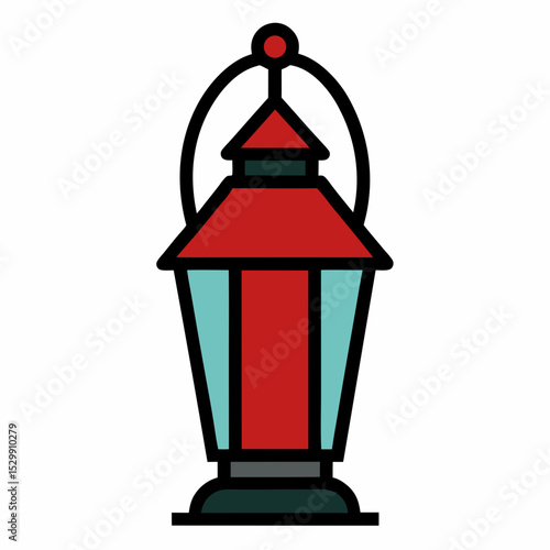 street lamp vector