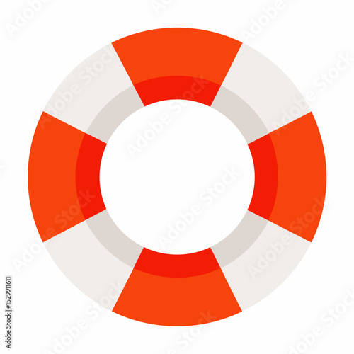 red life buoy