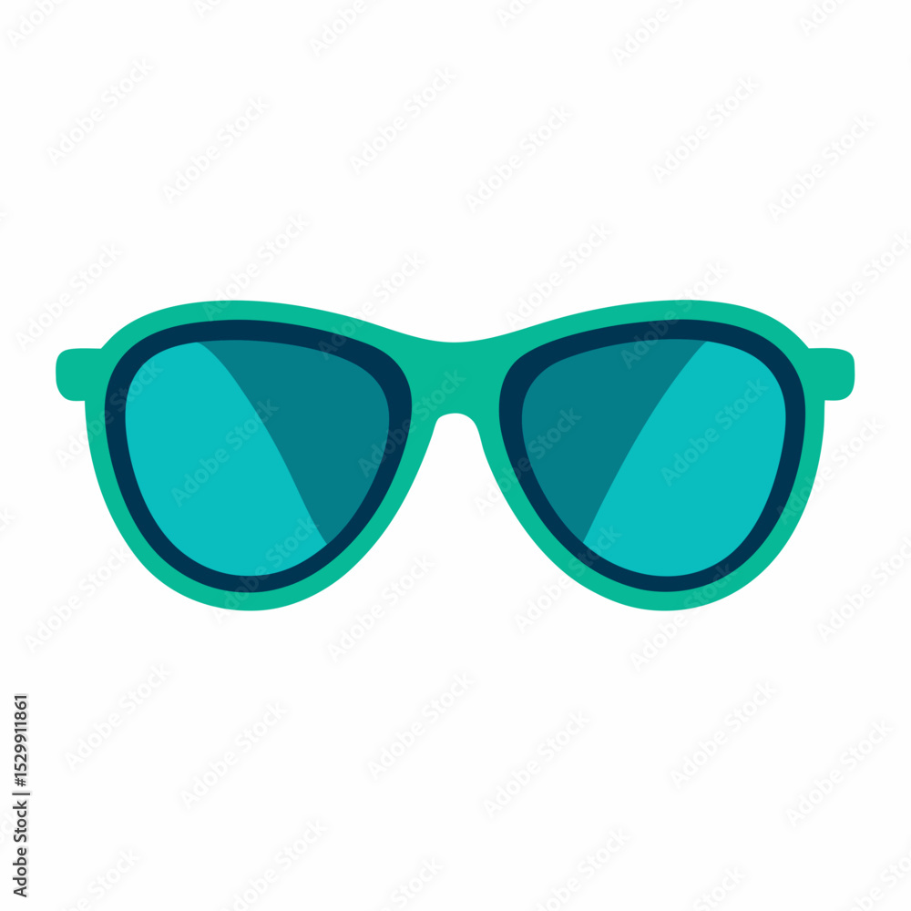 Fototapeta premium sunglasses isolated on white