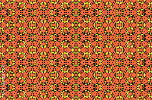 Wallpaper Mural Seamless Cloth Luxury Tile Shape Decoration Template Graphic Digital Endless Symmetric Background Fabric Texture Perspective Fashion Wallpaper Visual Art Interior Design Geometric Textile Pattern. Torontodigital.ca