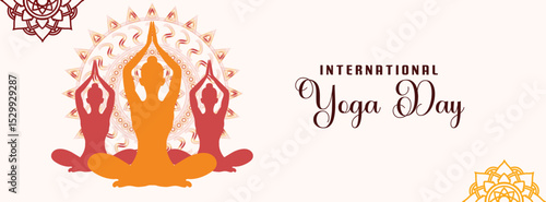 Vector illustration of a fire and flame with decorative yoga elements