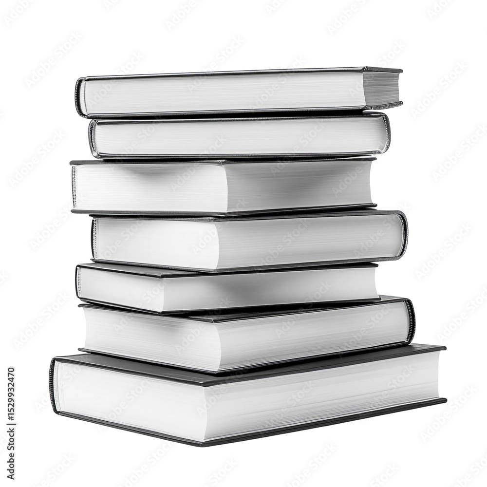 stack of books isolated stack of books isolated