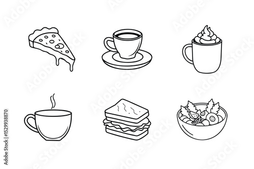 Food and drink icons