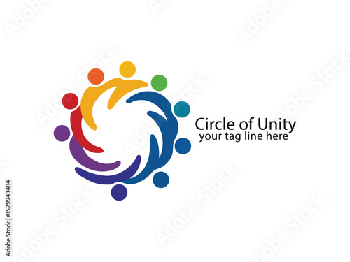 Colorful Circle of Unity