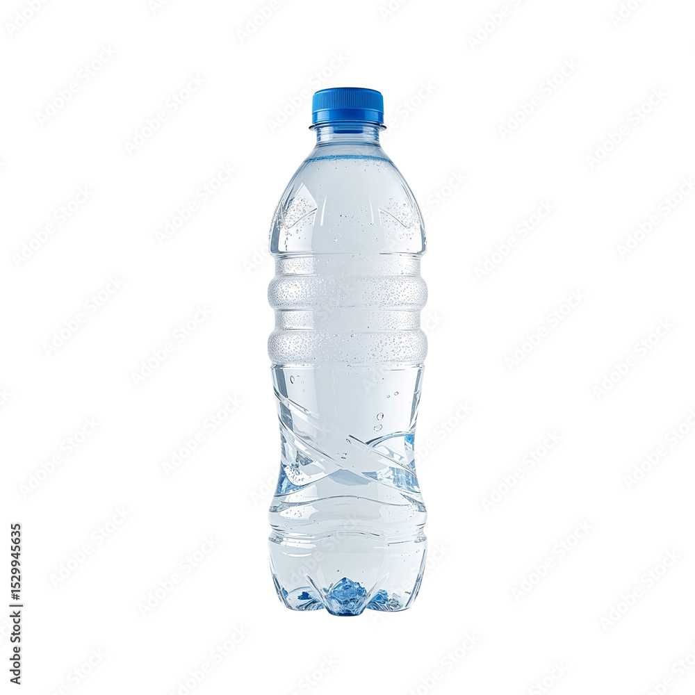 Fototapeta premium bottle of water isolated on transparent background png