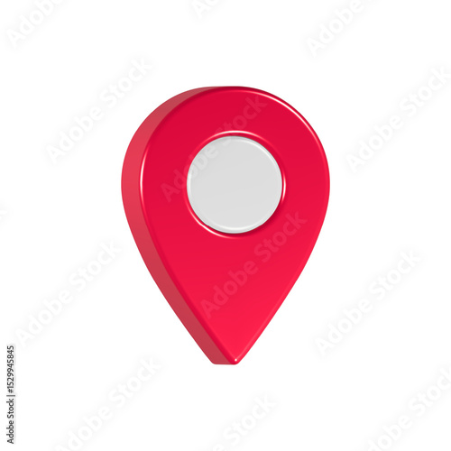 Free Download pin map location tour icon 3d rendering - GFXLoad