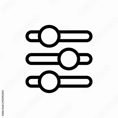 menu list options icon vector sign