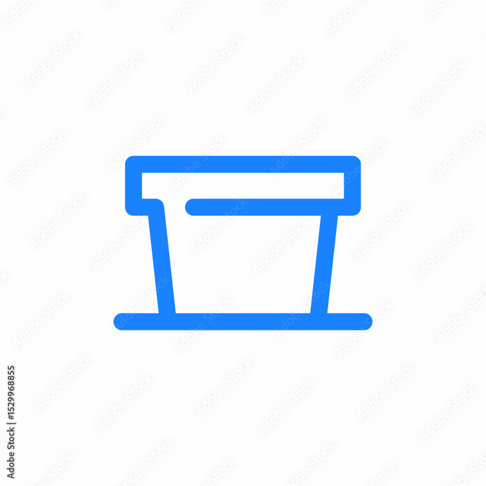 pot plant icon sign vector pot plant icon sign vector