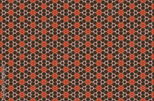 Seamless Luxury Shape Template Fashion Graphic Wallpaper Texture Symmetric Textile Art Geometric Interior Decoration Design Fabric Endless Digital Perspective Background Cloth Visual Tile Pattern.