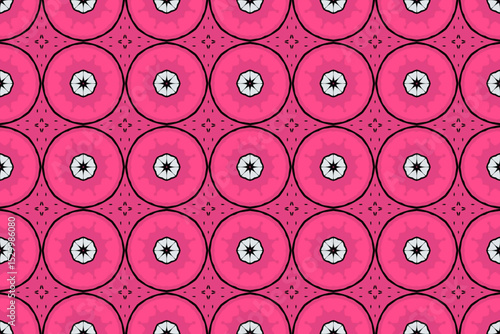 Seamless Luxury Shape Template Fashion Graphic Wallpaper Texture Symmetric Textile Art Geometric Interior Decoration Design Fabric Endless Digital Perspective Background Cloth Visual Tile Pattern.