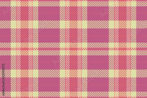 Wallpaper Mural Warm plaid pattern. Repeating tartan design in pink, red, and cream hues. Classic aesthetic, perfect for backgrounds, textiles, or festive designs. Torontodigital.ca