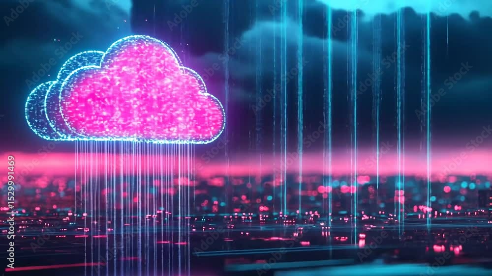 Futuristic cloud computing Futuristic cloud computing