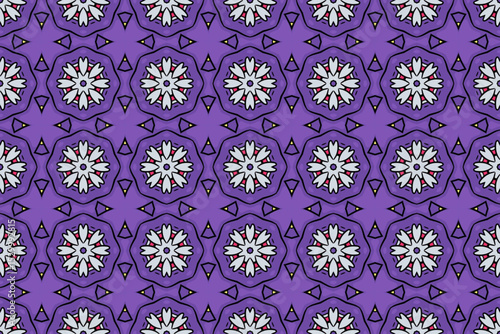 Seamless Luxury Shape Template Fashion Graphic Wallpaper Texture Symmetric Textile Art Geometric Interior Decoration Design Fabric Endless Digital Perspective Background Cloth Visual Tile Pattern.