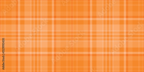 Vibrant orange plaid pattern, perfect for textile designs, website backgrounds, or autumnal themed projects.  This seamless texture offers a classic, sophisticated feel with a modern twist.