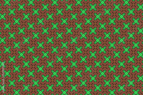 Seamless Luxury Shape Template Fashion Graphic Wallpaper Texture Symmetric Textile Art Geometric Interior Decoration Design Fabric Endless Digital Perspective Background Cloth Visual Tile Pattern.