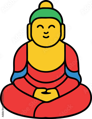 buddha statue isolated no background