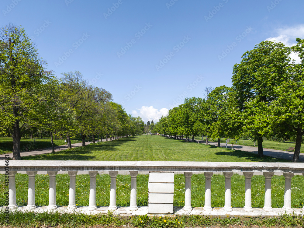 Fototapeta premium Borisova gradina (Boris Garden) in city of Sofia, Bulgaria
