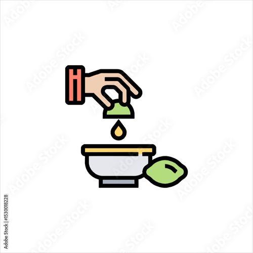 Hand squeezing lime into bowl in kitchen, preparing fresh citrus juice for refreshing summer drink, healthy and vibrant.