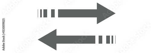 filled arrows icon set. contain flat loop arrows, shuffle, move, return, left arrow, right arrow, backward arrow, turn left, double curve three curved arrows icons in editable format.