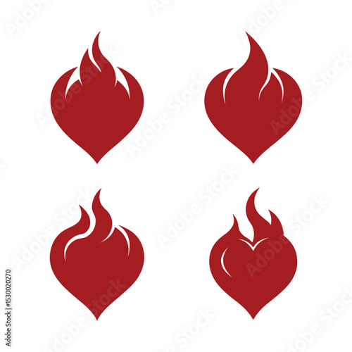 heart in fire