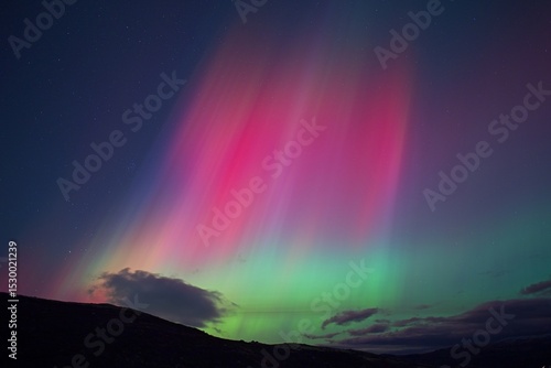 Aurora Borealis above Ustaoset Norway