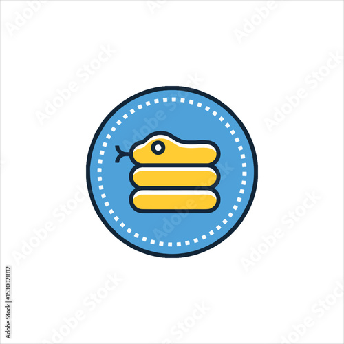 Paw Print in Circle: General symbol for pet services.