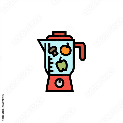 vector illustration of a robot