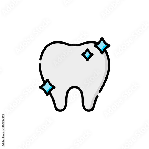 vector tooth icon