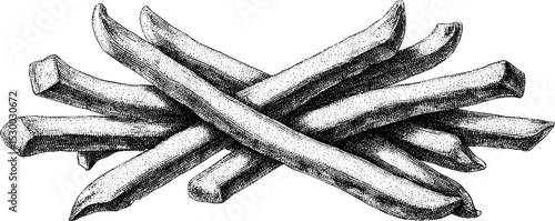 Delicious sweet potato fries with seasoning and dipping sauce for culinary presentation