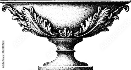 Elegant victorian era glass compote dish with intricate pedestal design