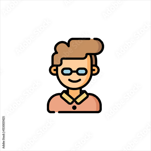 set of funny cartoon mechanic