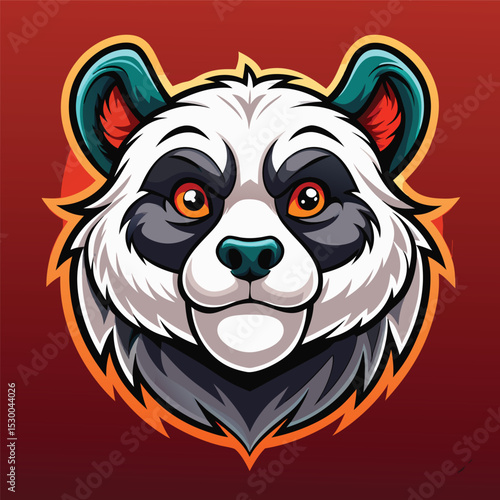 Panda Mascot Logo for Gaming Team