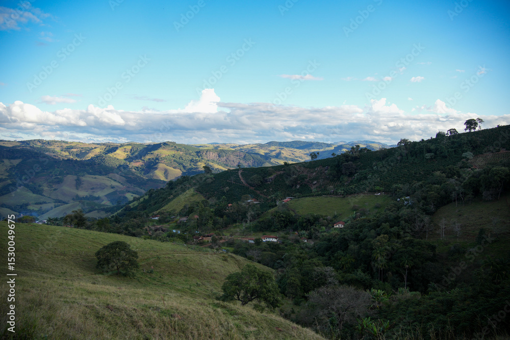 Fototapeta premium panorama of the mountains