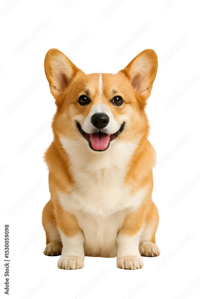 Smiling Corgi Dog Sitting on Transparent Background – Cute Pembroke Welsh Corgi PNG Clipart for Pet Design and Branding
Smiling Corgi Dog Sitting on Transparent Background – Cute Pembroke Welsh Corgi PNG Clipart for Pet Design and Branding