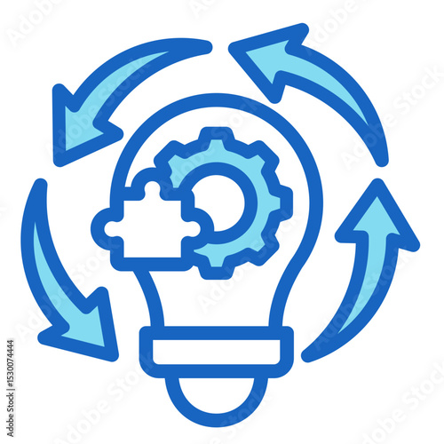 Kaizen  Icon Element For Design	