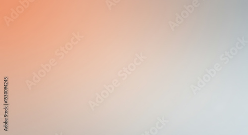 A soft, blurred gradient background of warm orange and cool gray-blue. A simple, modern, and minimalist abstract backdrop.
