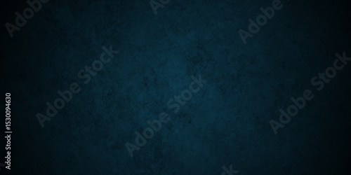 	
Dark Blue background with grunge backdrop texture, watercolor painted mottled blue background, colorful bright ink and watercolor textures on black paper background.