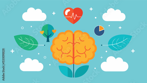Holistic approaches to brain health The seminar focuses on a holistic approach to brain health incorporating physical mental and emotional wellbeing and how they all contribute to. Vector illustration