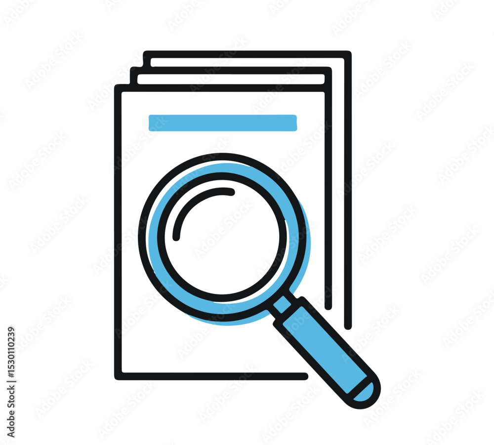 Documents under scrutiny. Documents under scrutiny.
